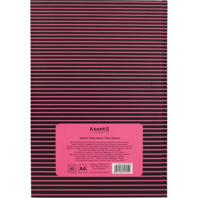 ბლოკნოტი ჩასანიშნი AXENT 8421-210-A А4 80ფ. უჯრა ვარდისფერი