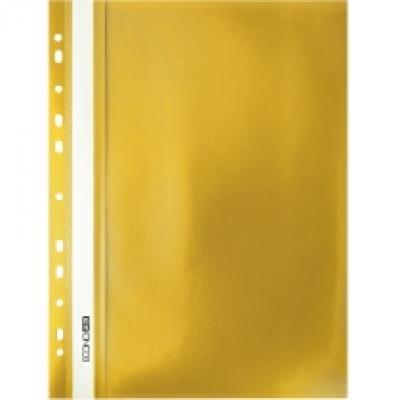 საქაღალდე სწრაფჩამკერი პლასტ. PAPIRUS ECONOMIX A4 31508-05 YELLOW