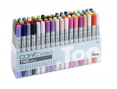 მარკერი BrushPen COPIC Ciao ნაკრები 72ც. Set. B 22075161