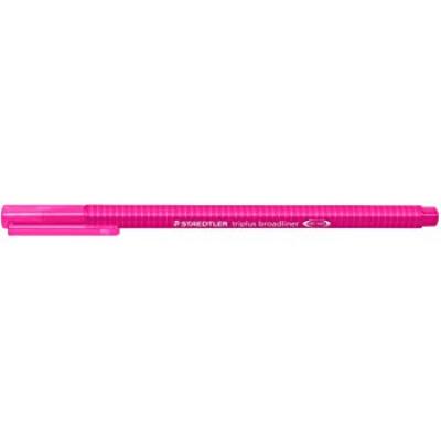 ლაინერი Staedtler სამკუთხა ფერადი 0.8მმ. Magenta 338-20