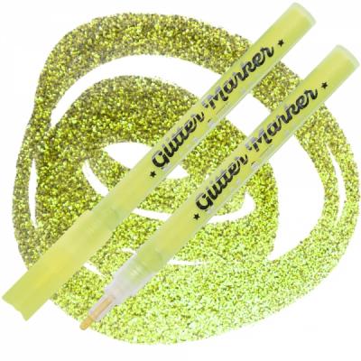 მარკერი Glitter STA 1152-GF01,  жёлтый неоновый