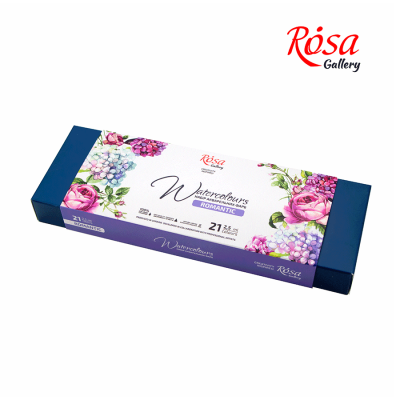 საღებავი აკვარელის ROSA Gallery Romantic 3403421 ნაკრები 21ფ