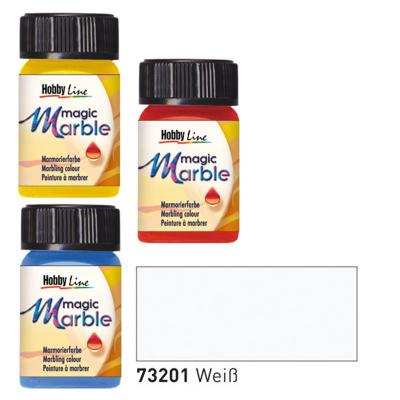საღებავი მარმარილოს ეფექტით C-Kreul HOBBY LINE Magic Marble 20მლ White 73201