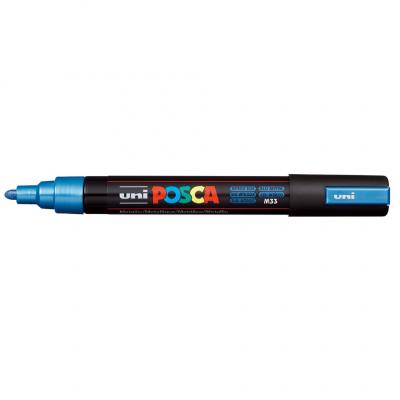 მარკერი ხატვის აკრილის Uni POSCA 1.8-2.5 Marking Pen Metallic Blue