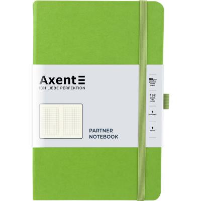 ბლოკნოტი ჩასანიშნი AXENT Partner 8201-04-А 125*195, 96ფ. უჯრა მწვანე