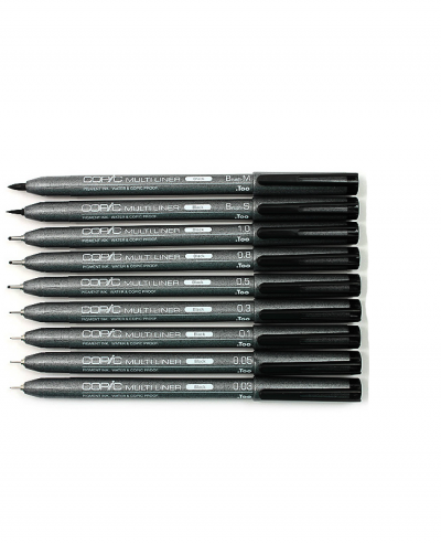 ლაინერი COPIC Multiliner Classic Brush S 2207508