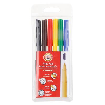 ფლომასტერი Koh-i-noor 771002JF01TE 6ფ. 