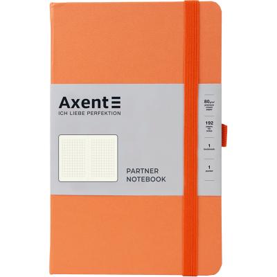ბლოკნოტი ჩასანიშნი AXENT Partner  8201-42-А 125*195, 96ფ. უჯრა ნარინჯისფერი