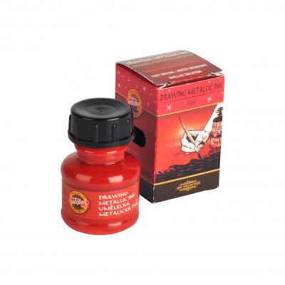 ტუში სამხატვრო koh-i-noor 0141733001KK 20გ. metallic Red 2330