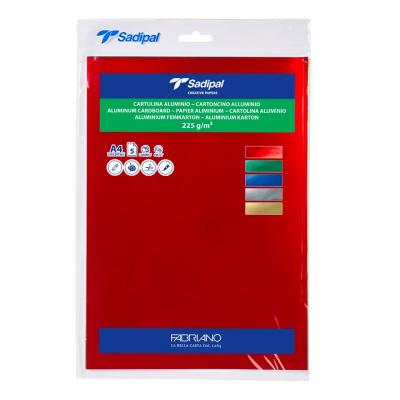 ქაღალდი FABRIANO Metallic Board S0020286 A4, 5ც