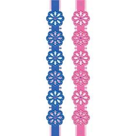 კრისტალური მოზაიკა Diamond Dotz DTZ11022 21 x 2.8სმ Flower Fun სამაჯური