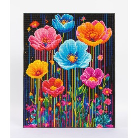 კრისტალური მოზაიკა Diamond Dotz DD345001 50*40სმ Colorful Poppies