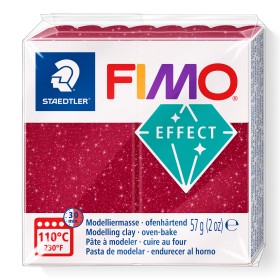 პოლიმერული თიხა STAEDTLER FIMO effect 57გრ. galaxy red 8010-202